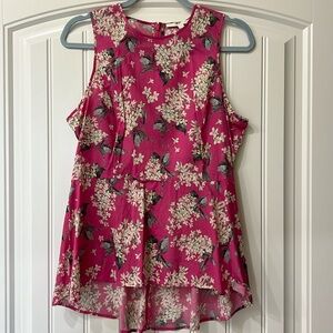 Antonio Melani and Liberty Fabric peplum top